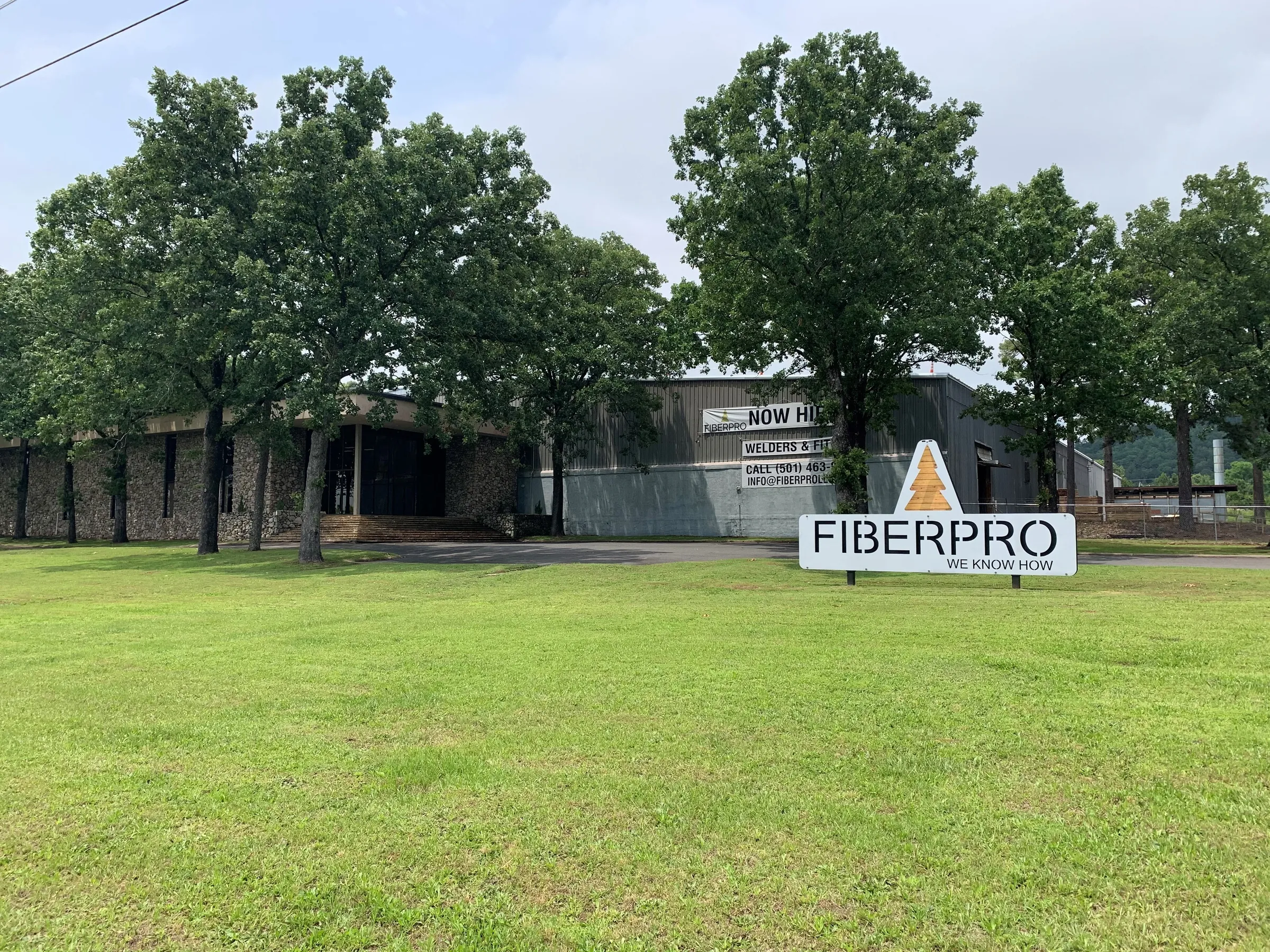 FiberPro 14-acre Hot Springs facility