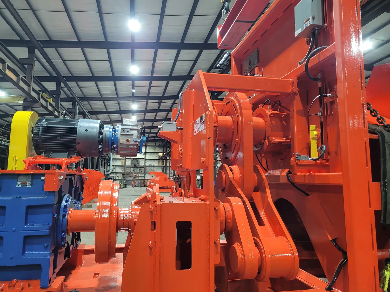 Clockwork feeder 60 HP drive system