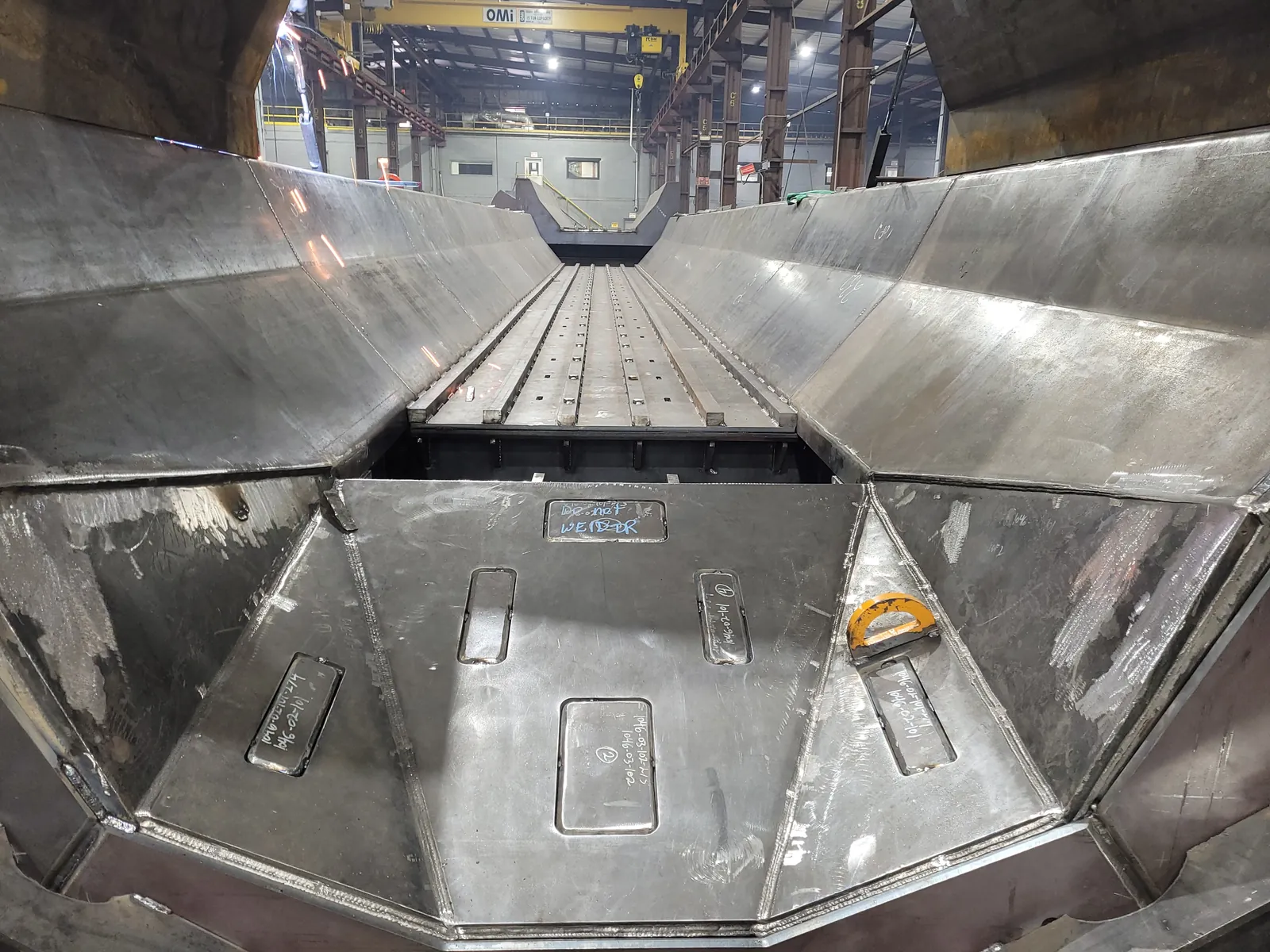 Debarking system structure