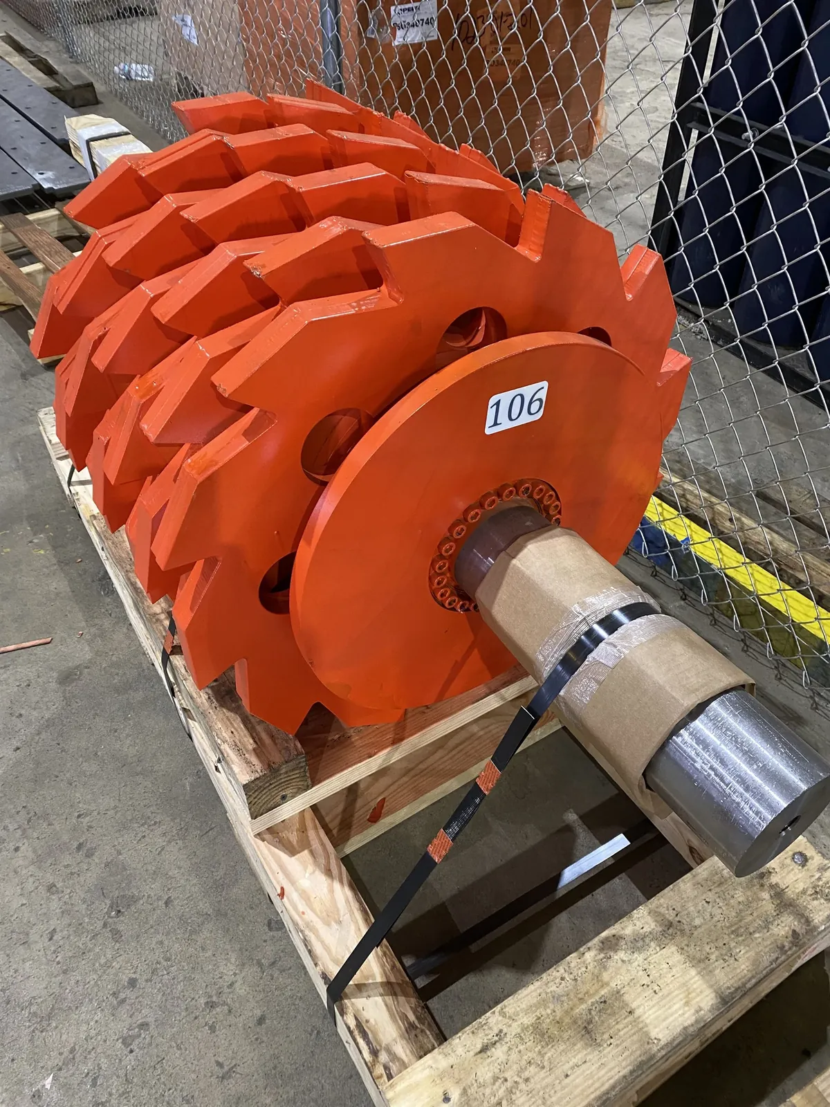 FiberPro fabricated horizontal feed components