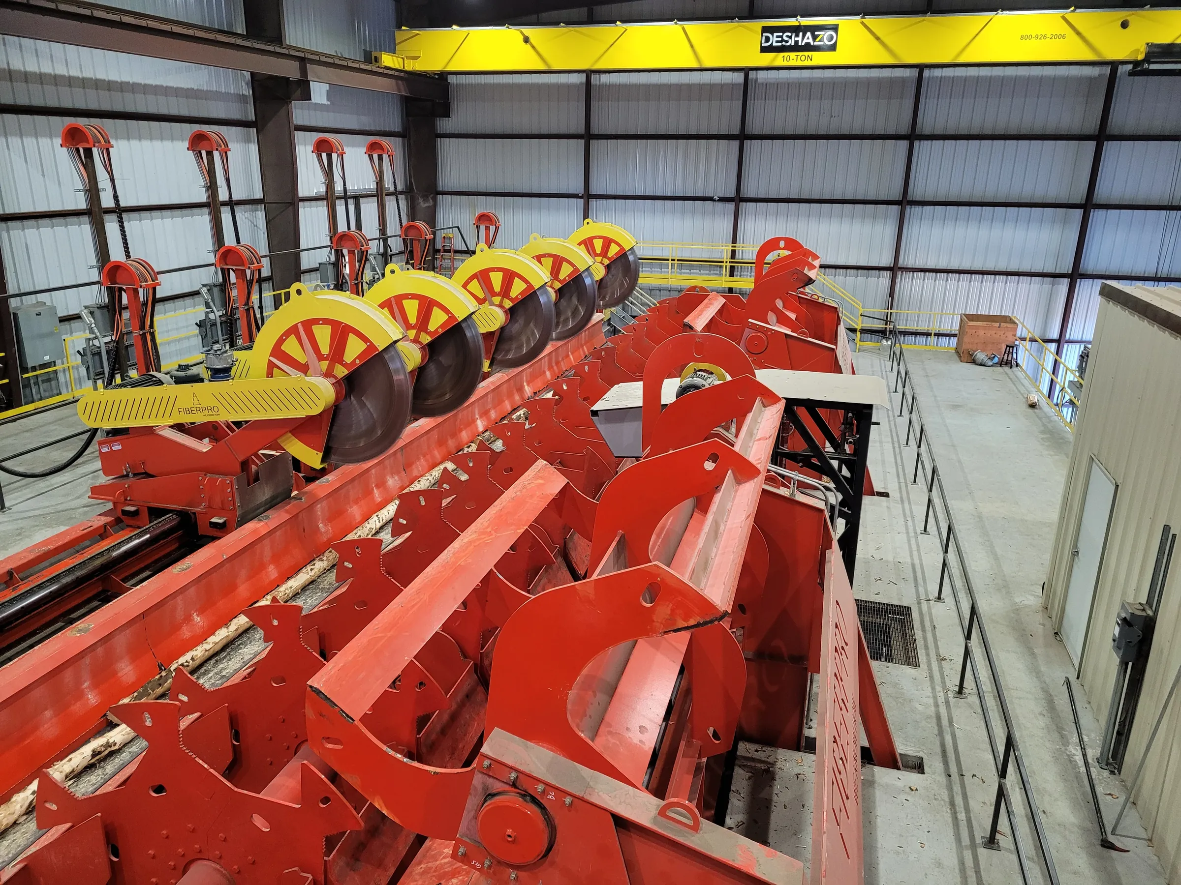 FiberPro Gen 7 log trimmer system at Kykenkee