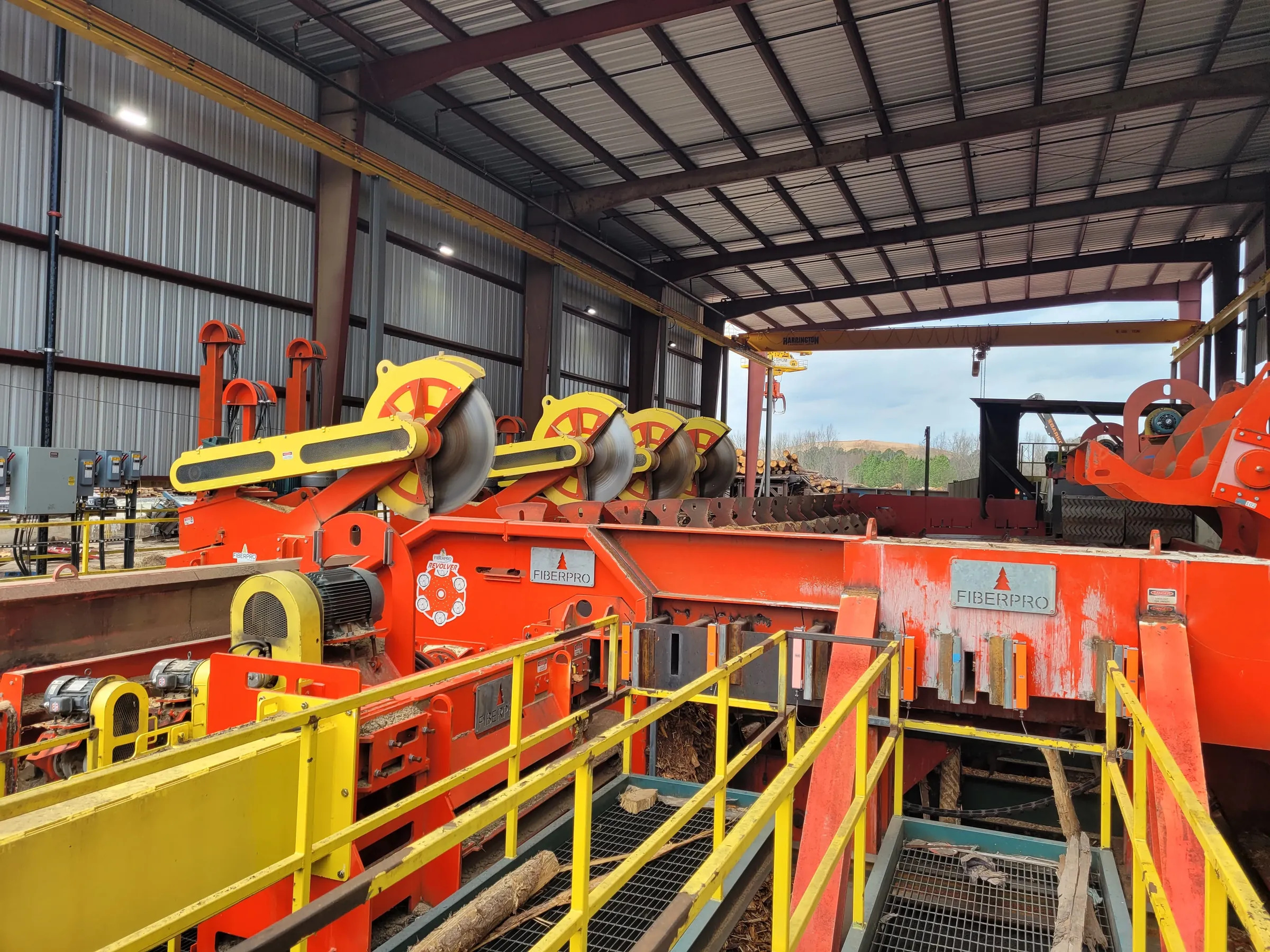 FiberPro Gen 7 log trimmer system at Langdale