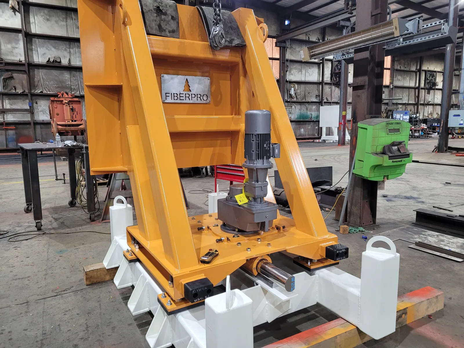 Lumber handling installation